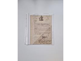 ITALIEN: 1631/1866, Sammlung mit 90 Briefen und Dokumenten mit Gesundheitsbescheinigungen und -ausweisen zu verschiedenen Epi