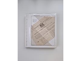 ITALIEN: 1631/1866, Sammlung mit 90 Briefen und Dokumenten mit Gesundheitsbescheinigungen und -ausweisen zu verschiedenen Epi