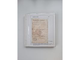 ITALIEN: 1631/1866, Sammlung mit 90 Briefen und Dokumenten mit Gesundheitsbescheinigungen und -ausweisen zu verschiedenen Epi