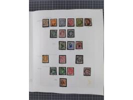 1855/1980 (ca.), unused without gum and used collection, starting from Mi.-Nr. 1, mixed condition