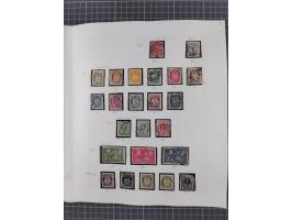 1855/1980 (ca.), unused without gum and used collection, starting from Mi.-Nr. 1, mixed condition