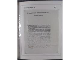 ITALIEN: 1807/1866, Sammlung mit 42 Briefen und Dokumenten, angefangen mit zwei Briefen aus 1807 mit “Il Delegato per la Vacc