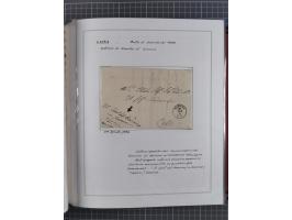 ITALIEN: 1807/1866, Sammlung mit 42 Briefen und Dokumenten, angefangen mit zwei Briefen aus 1807 mit “Il Delegato per la Vacc