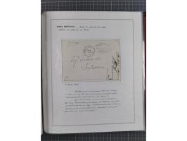 ITALIEN: 1807/1866, Sammlung mit 42 Briefen und Dokumenten, angefangen mit zwei Briefen aus 1807 mit “Il Delegato per la Vacc