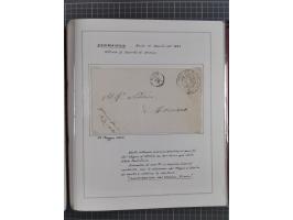 ITALIEN: 1807/1866, Sammlung mit 42 Briefen und Dokumenten, angefangen mit zwei Briefen aus 1807 mit “Il Delegato per la Vacc