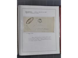 ITALIEN: 1807/1866, Sammlung mit 42 Briefen und Dokumenten, angefangen mit zwei Briefen aus 1807 mit “Il Delegato per la Vacc