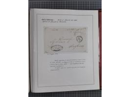 ITALIEN: 1807/1866, Sammlung mit 42 Briefen und Dokumenten, angefangen mit zwei Briefen aus 1807 mit “Il Delegato per la Vacc