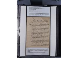 1691/1712, ‘Die Sächsischen Oberpostmeister Johann Jakob Käs der Ältere und der Jüngere’, einzigartige, mehrfach mit ‘Gold’ p