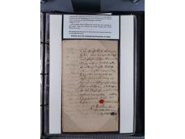 1691/1712, ‘Die Sächsischen Oberpostmeister Johann Jakob Käs der Ältere und der Jüngere’, einzigartige, mehrfach mit ‘Gold’ p