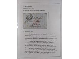 ÖSTERREICH-UNGARN: 1806/1918, über 70 Briefe und Dokumente, meist Desinfektions-Post mit Schwerpunkt von 1806 bis 1866, dabei