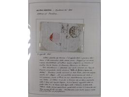 ÖSTERREICH-UNGARN: 1806/1918, über 70 Briefe und Dokumente, meist Desinfektions-Post mit Schwerpunkt von 1806 bis 1866, dabei