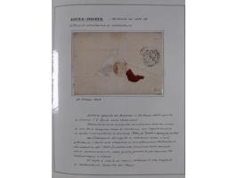 ÖSTERREICH-UNGARN: 1806/1918, über 70 Briefe und Dokumente, meist Desinfektions-Post mit Schwerpunkt von 1806 bis 1866, dabei