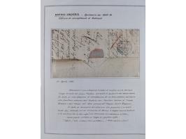 ÖSTERREICH-UNGARN: 1806/1918, über 70 Briefe und Dokumente, meist Desinfektions-Post mit Schwerpunkt von 1806 bis 1866, dabei