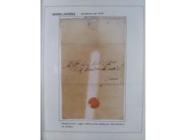 ÖSTERREICH-UNGARN: 1806/1918, über 70 Briefe und Dokumente, meist Desinfektions-Post mit Schwerpunkt von 1806 bis 1866, dabei