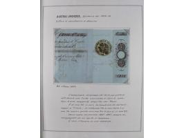 ÖSTERREICH-UNGARN: 1806/1918, über 70 Briefe und Dokumente, meist Desinfektions-Post mit Schwerpunkt von 1806 bis 1866, dabei