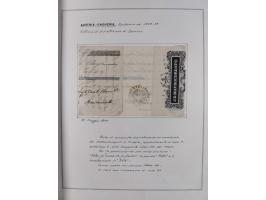 ÖSTERREICH-UNGARN: 1806/1918, über 70 Briefe und Dokumente, meist Desinfektions-Post mit Schwerpunkt von 1806 bis 1866, dabei