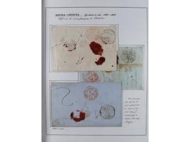 ÖSTERREICH-UNGARN: 1806/1918, über 70 Briefe und Dokumente, meist Desinfektions-Post mit Schwerpunkt von 1806 bis 1866, dabei