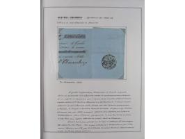 ÖSTERREICH-UNGARN: 1806/1918, über 70 Briefe und Dokumente, meist Desinfektions-Post mit Schwerpunkt von 1806 bis 1866, dabei