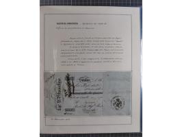 ÖSTERREICH-UNGARN: 1806/1918, über 70 Briefe und Dokumente, meist Desinfektions-Post mit Schwerpunkt von 1806 bis 1866, dabei