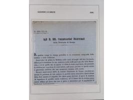 ÖSTERREICH-UNGARN: 1806/1918, über 70 Briefe und Dokumente, meist Desinfektions-Post mit Schwerpunkt von 1806 bis 1866, dabei