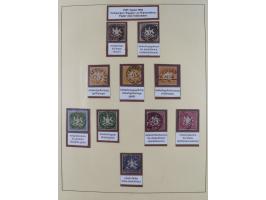 1851/1923, umfangreiche gestempelte Sammlung mit fast allen besseren Marken, vielen Farben und Besonderheiten. Dabei u.a. Mi.