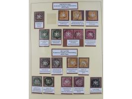 1851/1923, umfangreiche gestempelte Sammlung mit fast allen besseren Marken, vielen Farben und Besonderheiten. Dabei u.a. Mi.