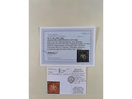 1851/1923, umfangreiche gestempelte Sammlung mit fast allen besseren Marken, vielen Farben und Besonderheiten. Dabei u.a. Mi.