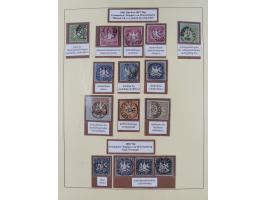 1851/1923, umfangreiche gestempelte Sammlung mit fast allen besseren Marken, vielen Farben und Besonderheiten. Dabei u.a. Mi.