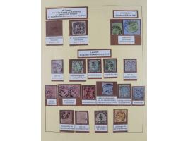 1851/1923, umfangreiche gestempelte Sammlung mit fast allen besseren Marken, vielen Farben und Besonderheiten. Dabei u.a. Mi.