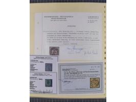 1851/1923, umfangreiche gestempelte Sammlung mit fast allen besseren Marken, vielen Farben und Besonderheiten. Dabei u.a. Mi.