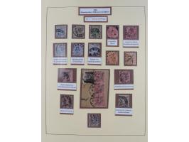 1851/1923, umfangreiche gestempelte Sammlung mit fast allen besseren Marken, vielen Farben und Besonderheiten. Dabei u.a. Mi.