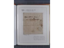 RUSSLAND: 1843/1853, 15 Briefe, dabei verschiedene Desinfektions-Stempel von Odessa und Kerch, sauber beschrieben im Album