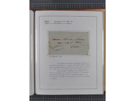 RUSSLAND: 1843/1853, 15 Briefe, dabei verschiedene Desinfektions-Stempel von Odessa und Kerch, sauber beschrieben im Album