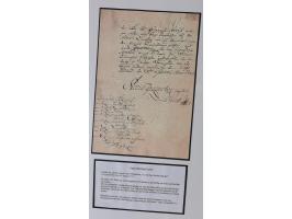 1683/1868, 'Impoststempel zur Steuerbegleichung auf vorgefertigtem Stempelpapier', einzigartige Ausstellungssammlung mit über