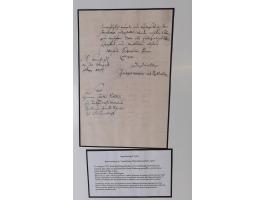 1683/1868, 'Impoststempel zur Steuerbegleichung auf vorgefertigtem Stempelpapier', einzigartige Ausstellungssammlung mit über