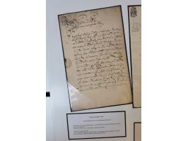 1683/1868, 'Impoststempel zur Steuerbegleichung auf vorgefertigtem Stempelpapier', einzigartige Ausstellungssammlung mit über