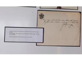 1683/1868, 'Impoststempel zur Steuerbegleichung auf vorgefertigtem Stempelpapier', einzigartige Ausstellungssammlung mit über