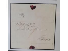 1683/1868, 'Impoststempel zur Steuerbegleichung auf vorgefertigtem Stempelpapier', einzigartige Ausstellungssammlung mit über