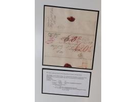 1683/1868, 'Impoststempel zur Steuerbegleichung auf vorgefertigtem Stempelpapier', einzigartige Ausstellungssammlung mit über