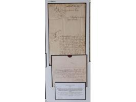 1683/1868, 'Impoststempel zur Steuerbegleichung auf vorgefertigtem Stempelpapier', einzigartige Ausstellungssammlung mit über