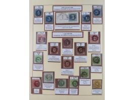 1849/1920, umfangreiche gestempelte Sammlung inkl. Dienst- und Portomarken mit vielen Farben und Besonderheiten. Dabei u.a. t
