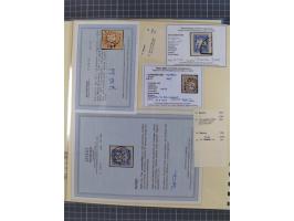 1849/1920, umfangreiche gestempelte Sammlung inkl. Dienst- und Portomarken mit vielen Farben und Besonderheiten. Dabei u.a. t