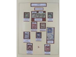 1849/1920, umfangreiche gestempelte Sammlung inkl. Dienst- und Portomarken mit vielen Farben und Besonderheiten. Dabei u.a. t