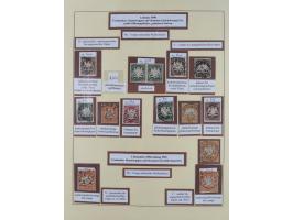 1849/1920, umfangreiche gestempelte Sammlung inkl. Dienst- und Portomarken mit vielen Farben und Besonderheiten. Dabei u.a. t