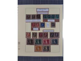 1849/1920, umfangreiche gestempelte Sammlung inkl. Dienst- und Portomarken mit vielen Farben und Besonderheiten. Dabei u.a. t