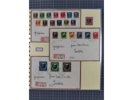 1849/1920, umfangreiche gestempelte Sammlung inkl. Dienst- und Portomarken mit vielen Farben und Besonderheiten. Dabei u.a. t