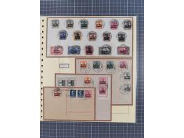 1849/1920, umfangreiche gestempelte Sammlung inkl. Dienst- und Portomarken mit vielen Farben und Besonderheiten. Dabei u.a. t