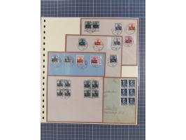 1849/1920, umfangreiche gestempelte Sammlung inkl. Dienst- und Portomarken mit vielen Farben und Besonderheiten. Dabei u.a. t