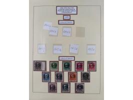 1849/1920, umfangreiche gestempelte Sammlung inkl. Dienst- und Portomarken mit vielen Farben und Besonderheiten. Dabei u.a. t