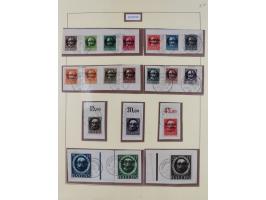 1849/1920, umfangreiche gestempelte Sammlung inkl. Dienst- und Portomarken mit vielen Farben und Besonderheiten. Dabei u.a. t